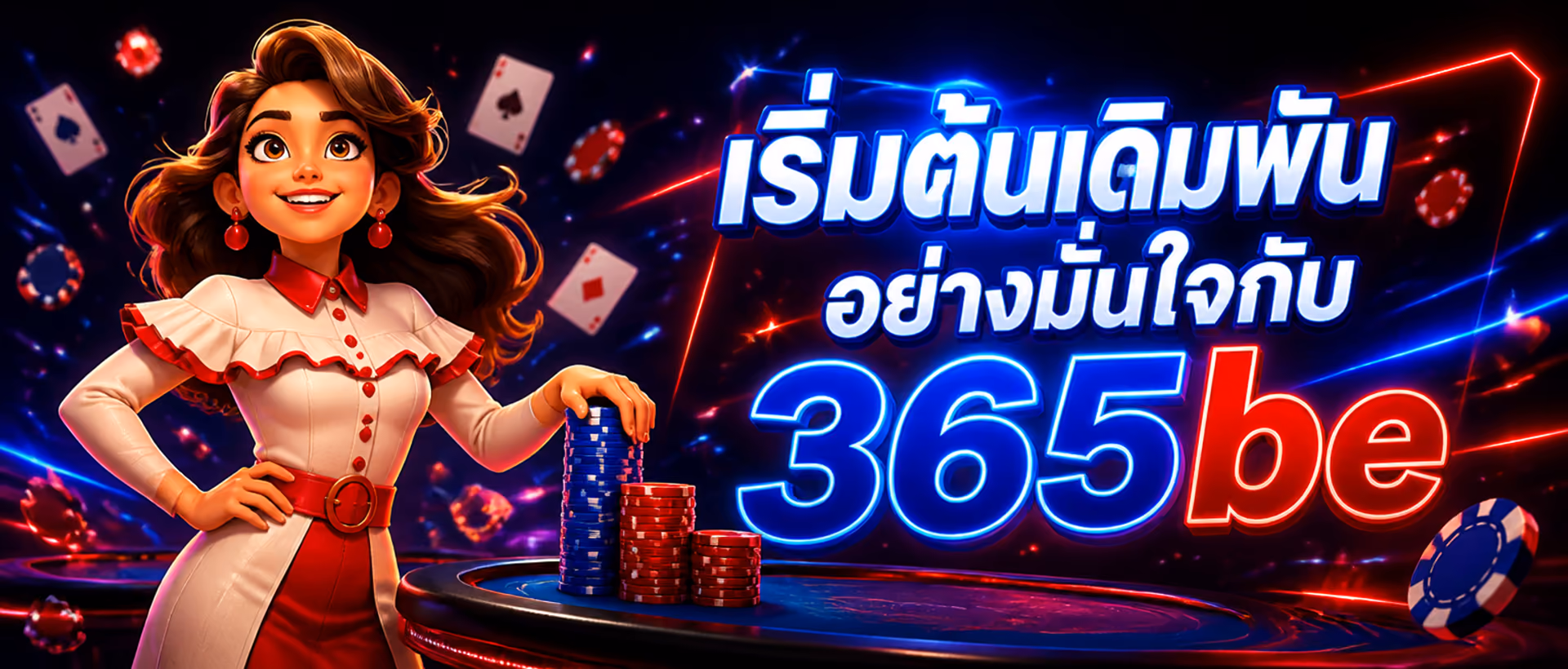 เริ่มต้นเดิมพันอย่างมั่นใจกับ 365be