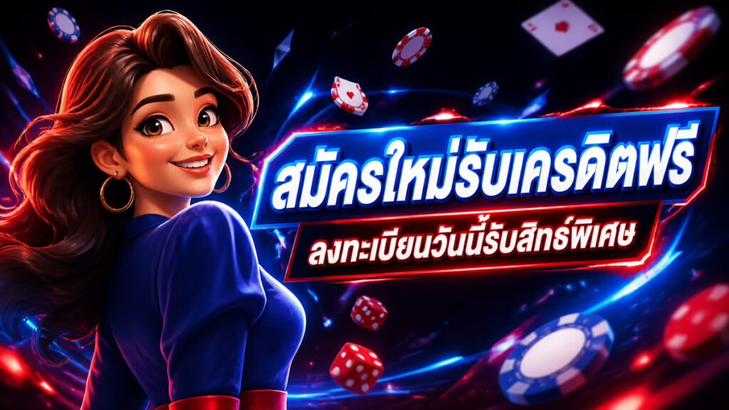 สมัครใหม่รับเครดิตฟรี